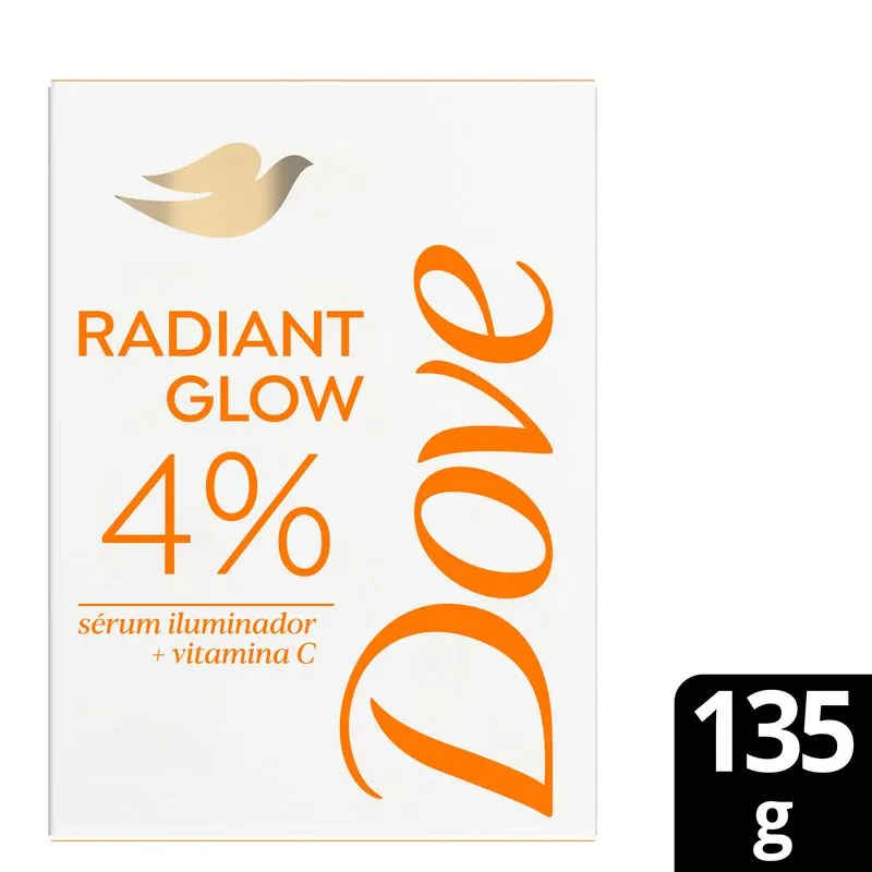 Sabonete Barra Dove Radiant Glow 135g