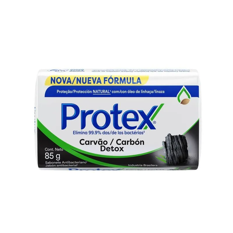 Sabonete em Barra Protex Carvão Detox Antibacteriano 85g