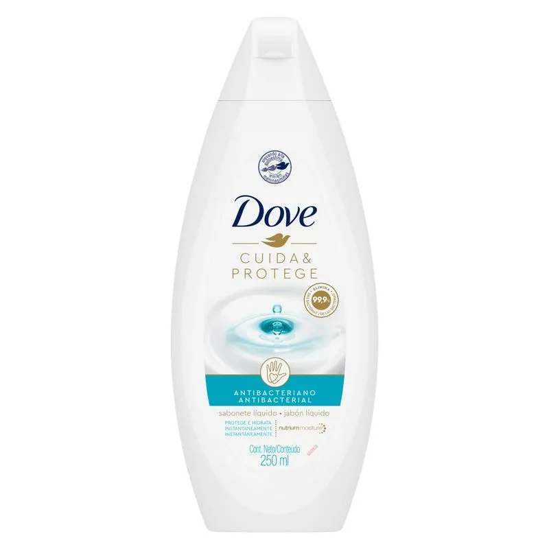 Sabonete Líquido Dove Cuida & Protege Antibacteriano 250ml