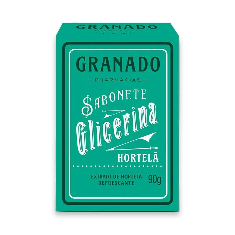 Sabonete de Glicerina Granado Hortelã 90g