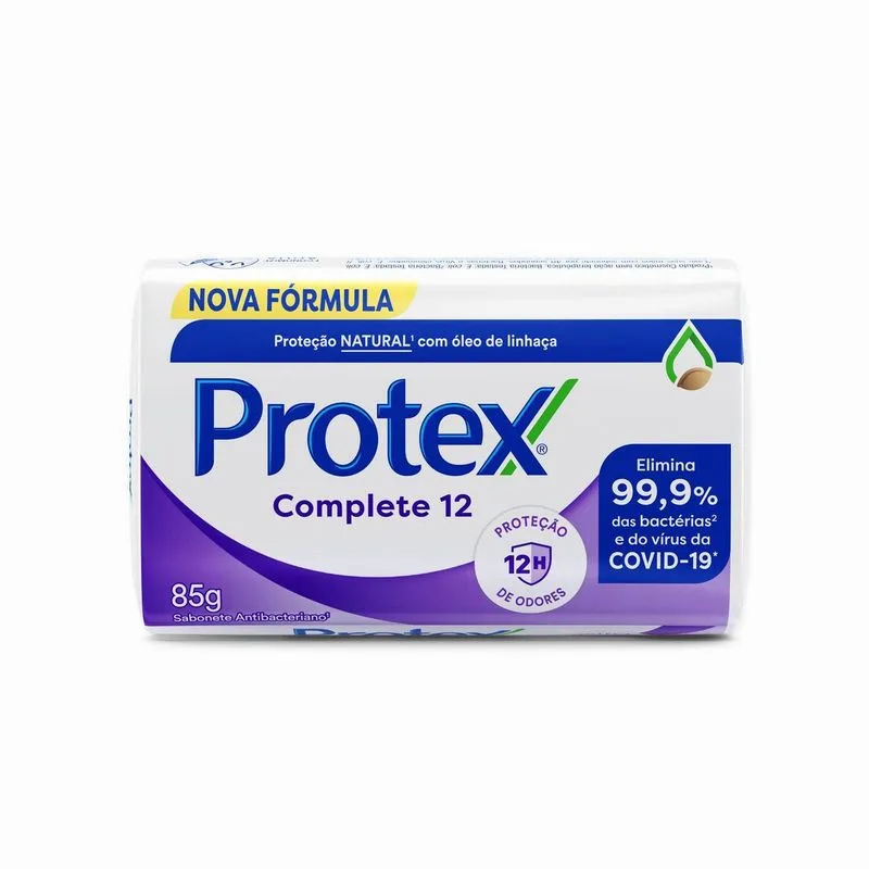 Sabonete em Barra Protex Complete 12 Antibacteriano 85g