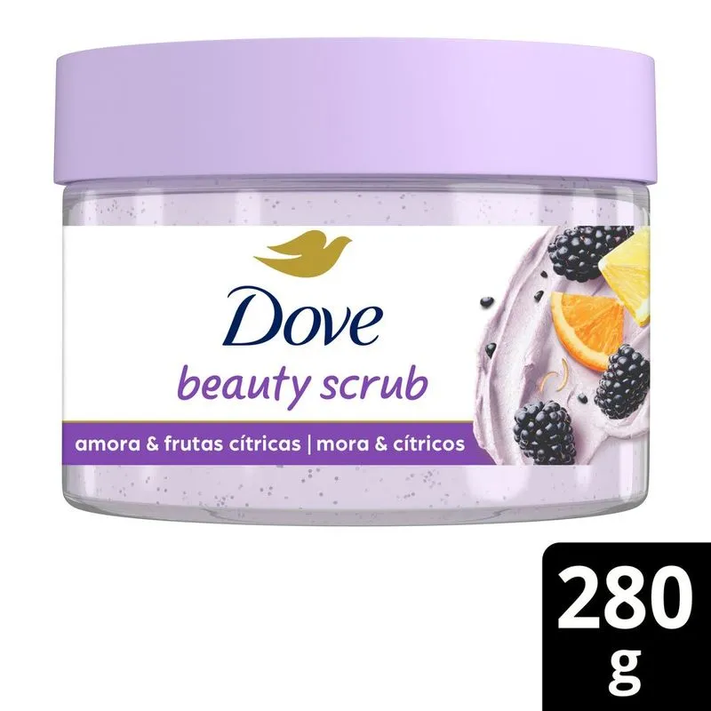 Sabonete Esfoliante Corporal Dove Amora Frutas Cítricas Beauty Scrub 280g