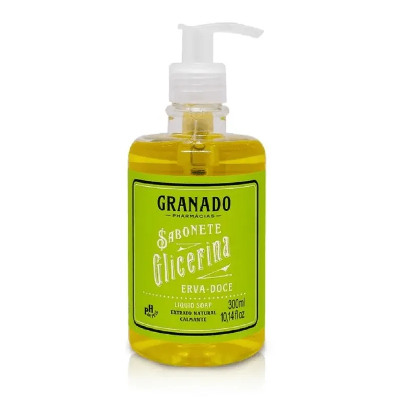 Sabonete Líquido de Glicerina Granado Erva-Doce 300ml