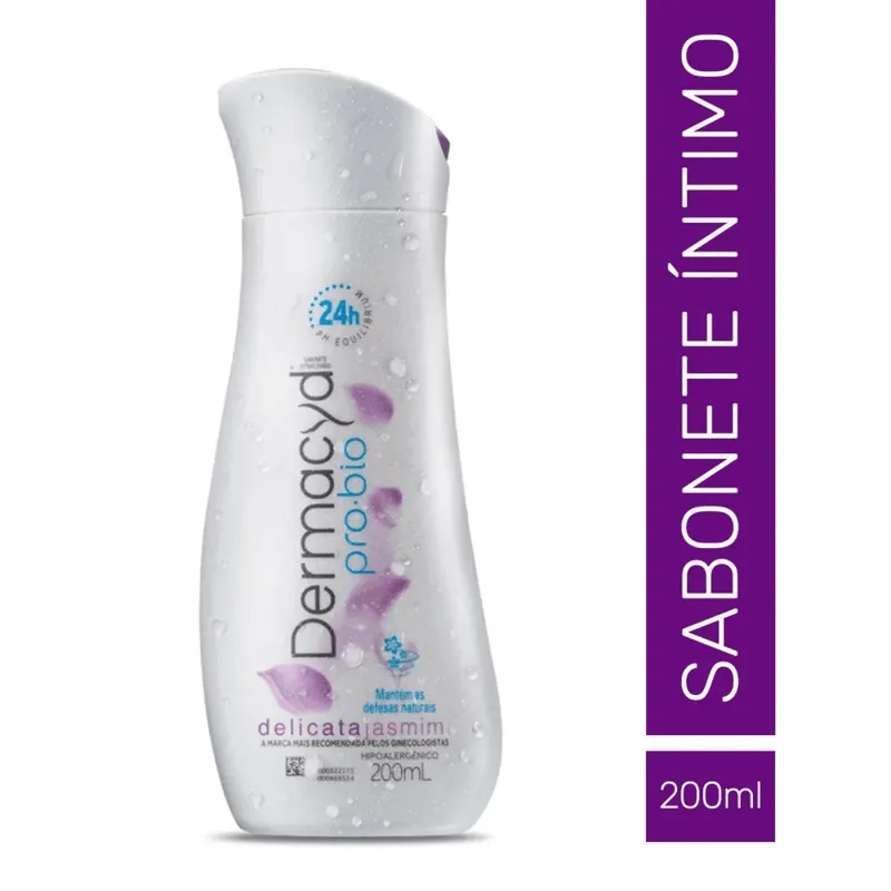 Sabonete Íntimo Dermacyd Pro-Bio Delicata Jasmim 200ml