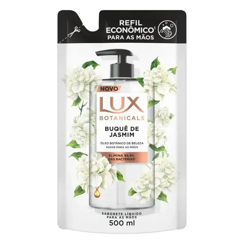 Sabonete Líquido Lux Botanicals Buquê de Jasmim 500ml