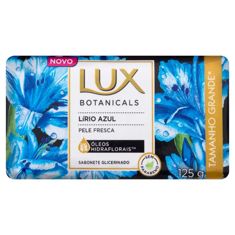 Sabonete Glicerinado Lux Botanicals Lírio Azul 125g