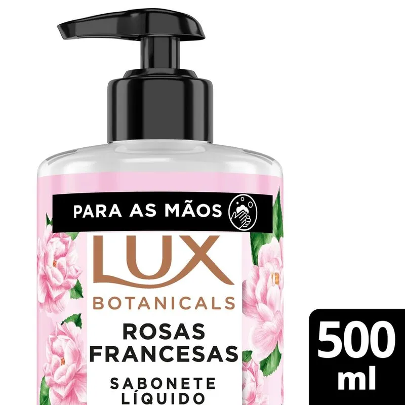 Sabonete Líquido Lux Botanicals Rosas Francesas 500ml