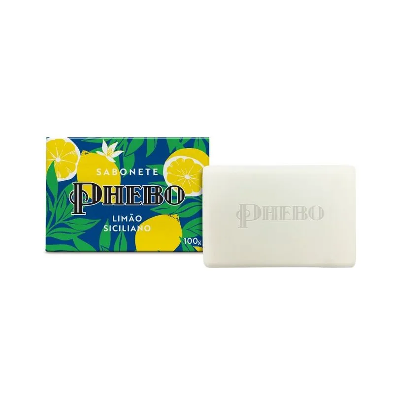 Sabonete Barra Phebo Limão Siciliano 100G