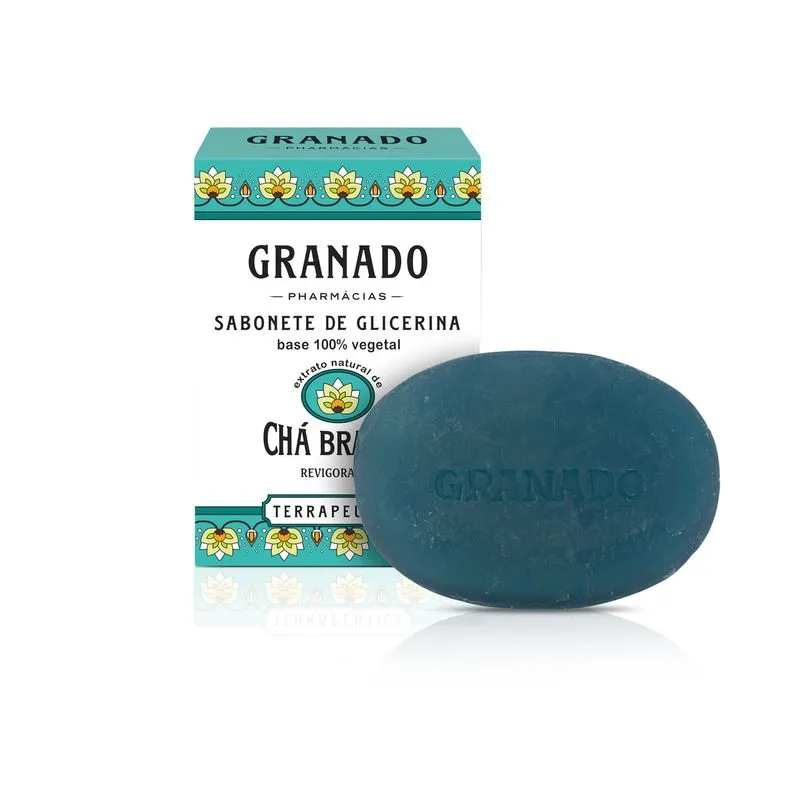 Sabonete de Glicerina Granado Terrapeutics Chá Branco 90g