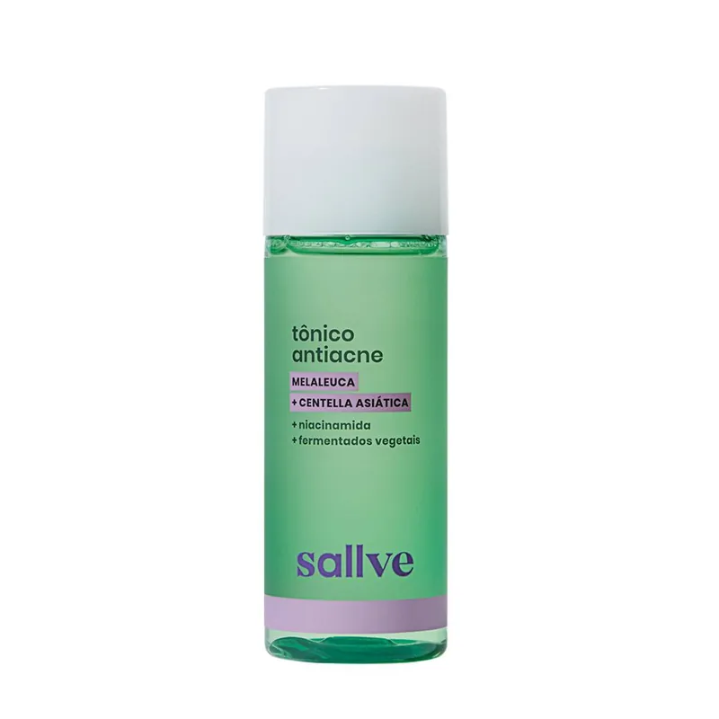 Tônico Facial Sallve Antiacne Melaleuca e Centella Asiática 120ml