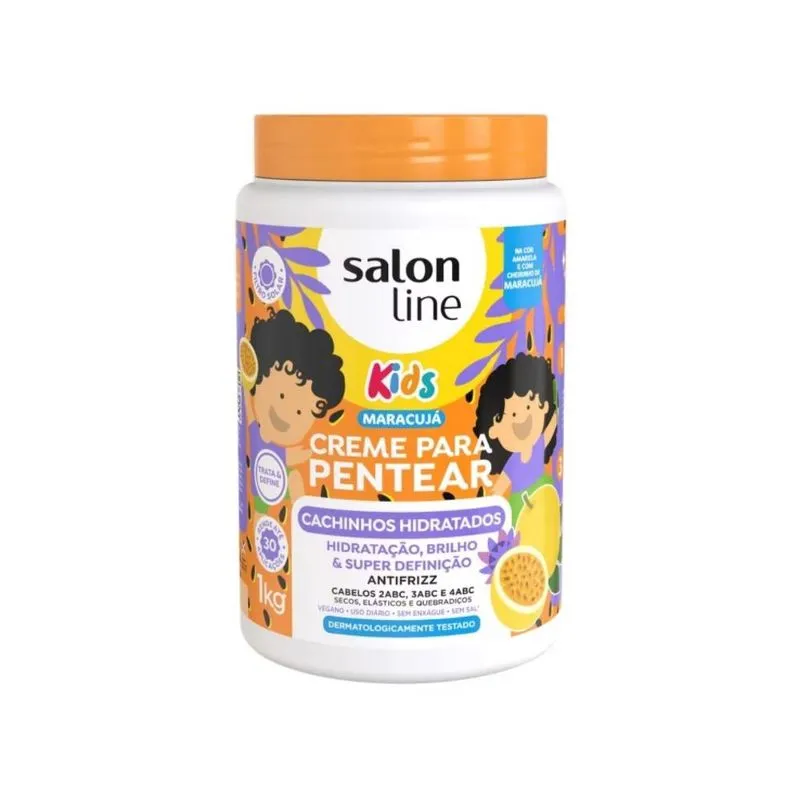 Salon Line - Cachinhos Hidratados Kids - Creme para Pentear - 1kg