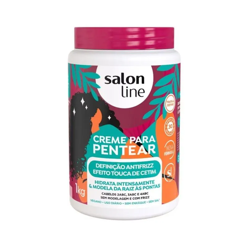 Salon Line - Definição Antifrizz - Creme para Pentear - 1kg