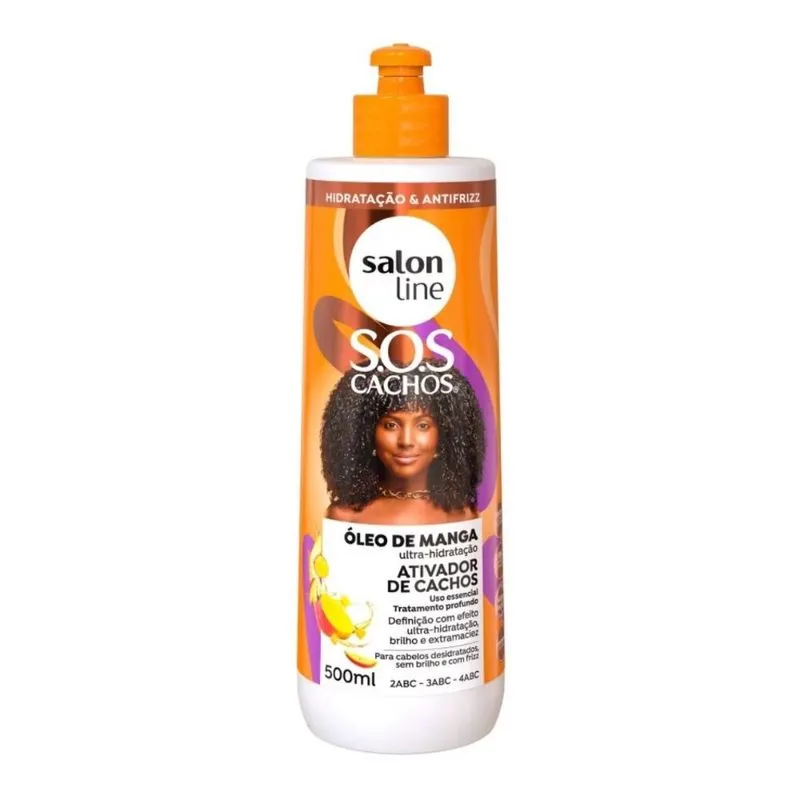 Salon Line SOS Cachos Óleo de Manga Ativador de Cachos - 500ml