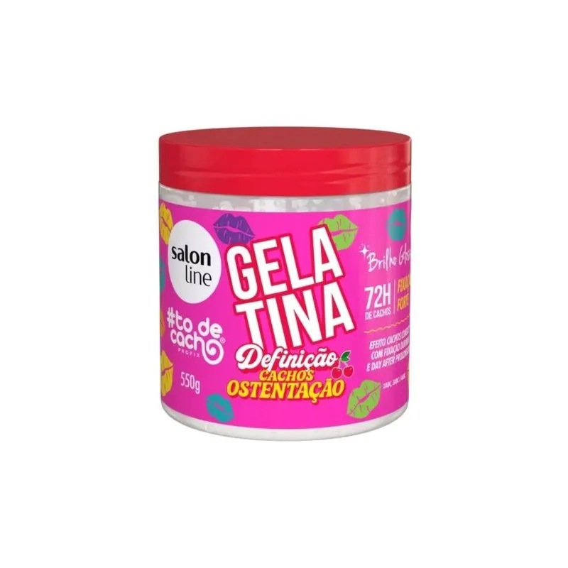 Salon Line - #TodeCacho Definição Ostentação - Gelatina Capilar - 550g