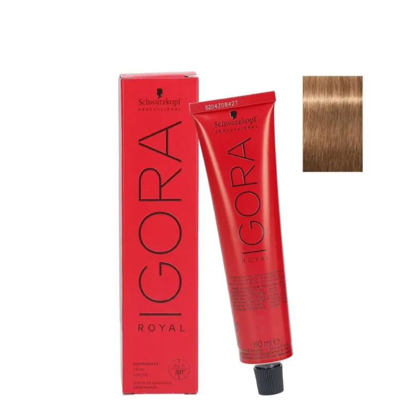 Schwarzkopf Igora Royal Coloração 8-65 Louro Claro Marrom Dourado - 60ml