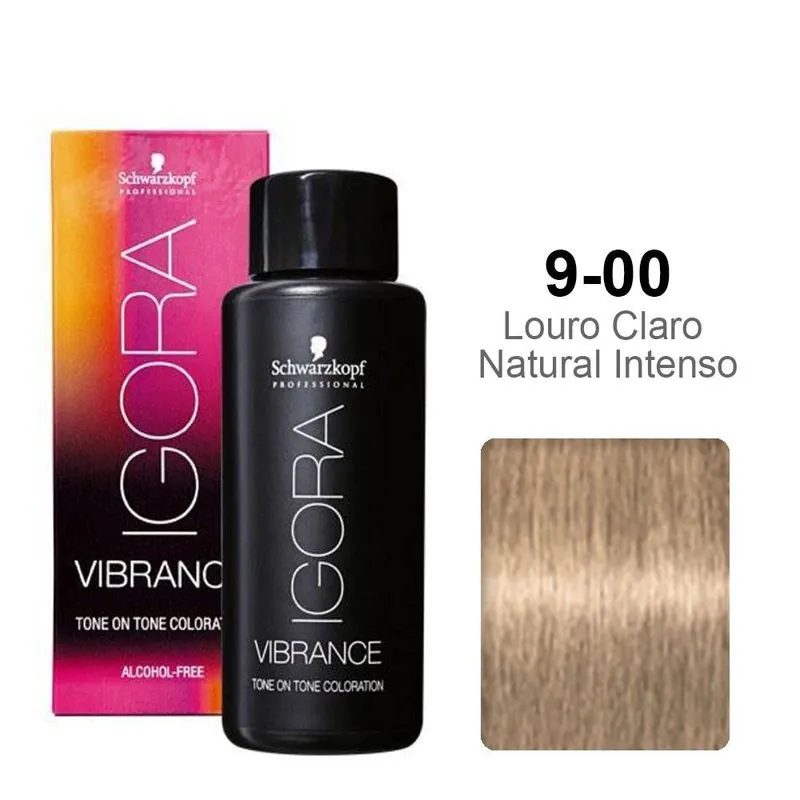 Schwarzkopf Igora Vibrance 9-0 Louro Extra Claro Natural 60ml