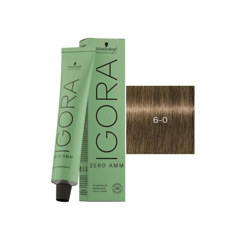 Schwarzkopf Professional Igora Zero Amm 6.6 Louro Escuro
