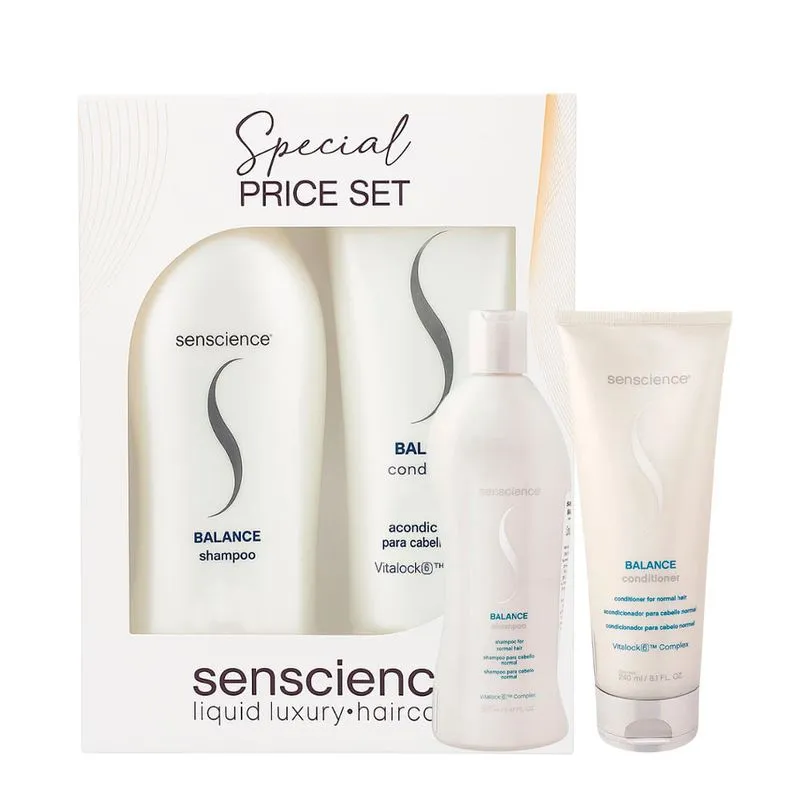 Senscience - Kit Balance - Shampoo 280ml + Condicionador 240ml