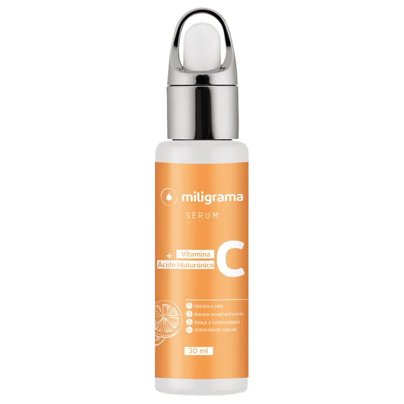 Sérum de Ácido Hialurônico com Vitamina C 30ml
