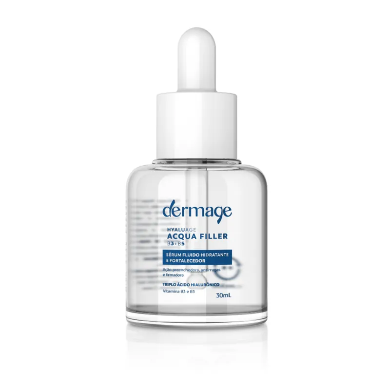 Sérum Fluido Hidratante E Fortalecedor Hyaluage Acqua Filler B3 + B5 30ml
