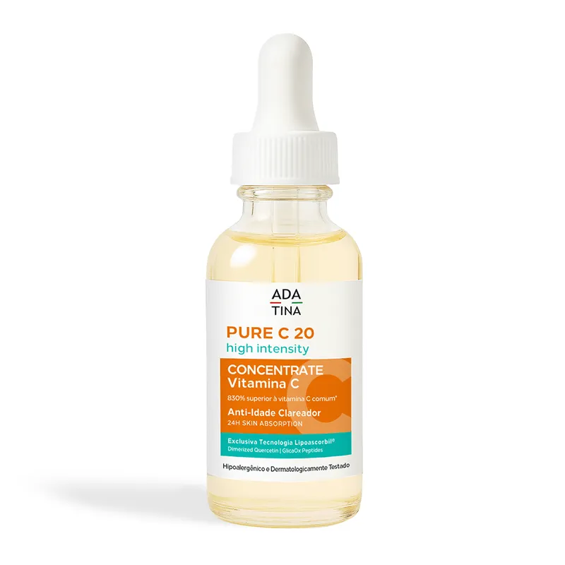Sérum Pure C 20 High Intensity Ada Tina Vitamina C 20%
