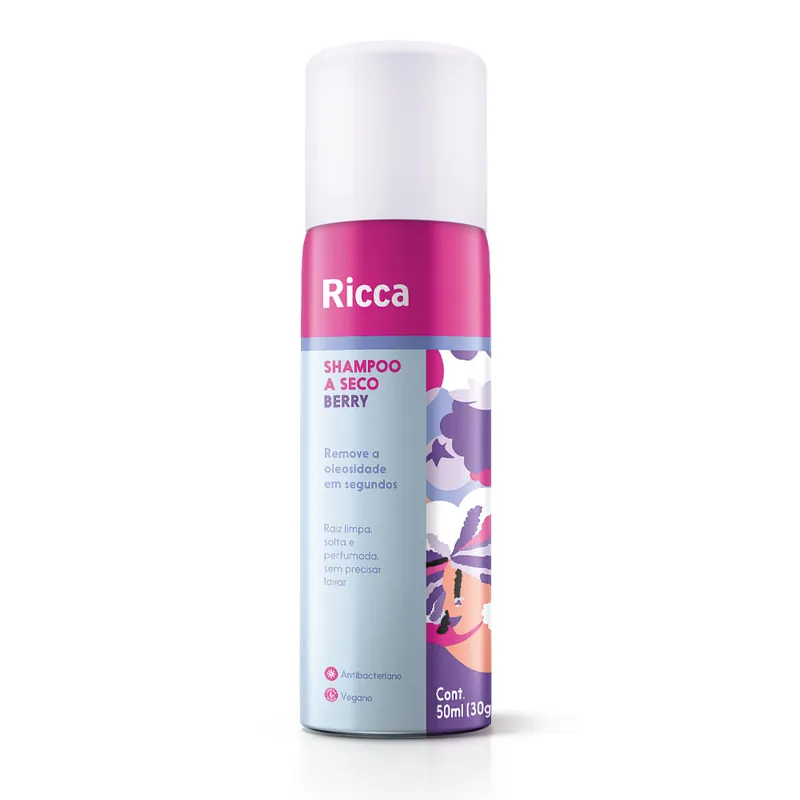 Shampoo A Seco Ricca Berry 50ml