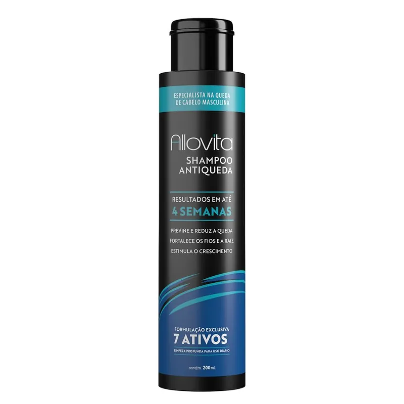 Shampoo Allovita Antiqueda 120ml