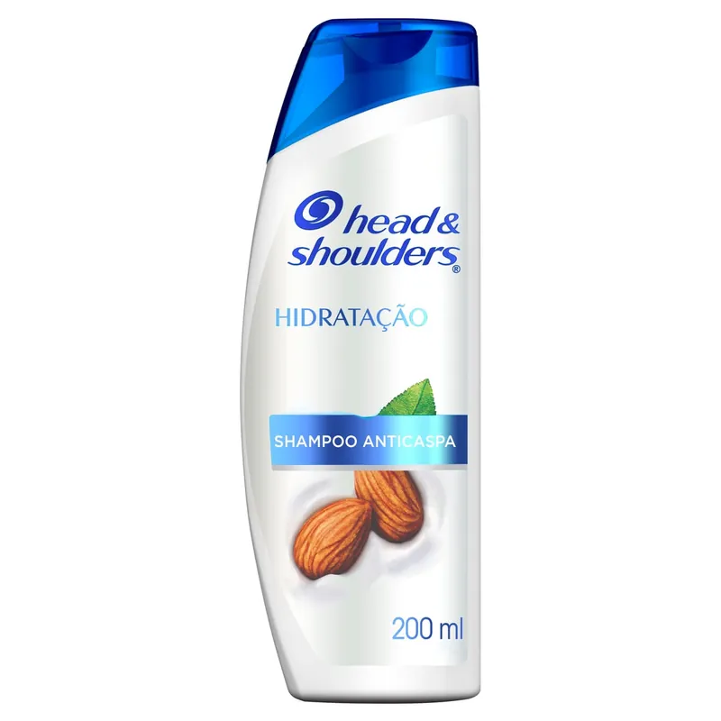 Shampoo Anticaspa Head & Shoulders Hidratação Óleo de Amêndoas 200ml