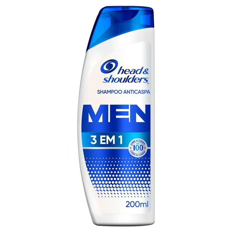 Shampoo Anticaspa Head & Shoulders Men 3 em 1 200ml