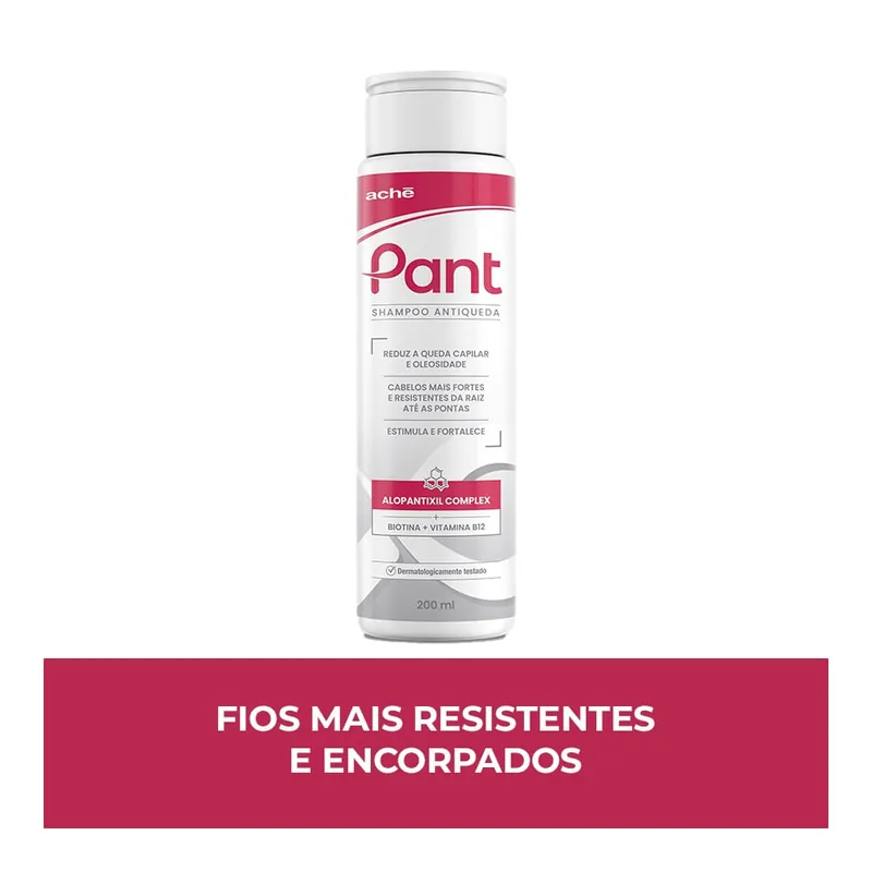 Shampoo Antiqueda Líquido Pant 200ml