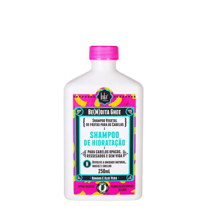 Shampoo de Hidratação Lola Cosmetics Be(m)dita Ghee 250 ml