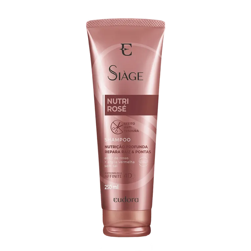 Shampoo Eudora Siàge Nutri Rosé 250ml