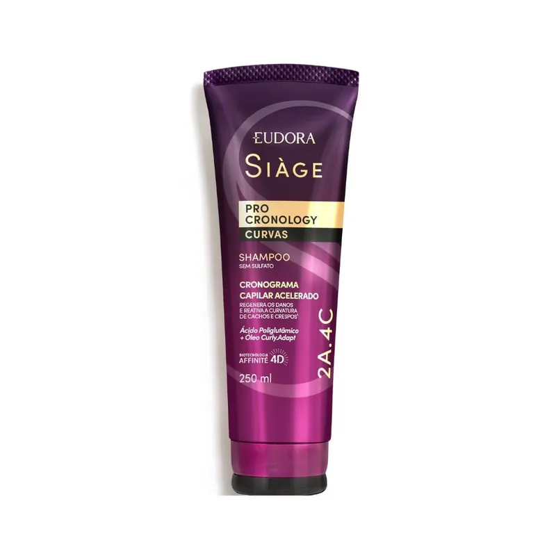 Shampoo Eudora Siàge Pro Cronology Curvas 250ml