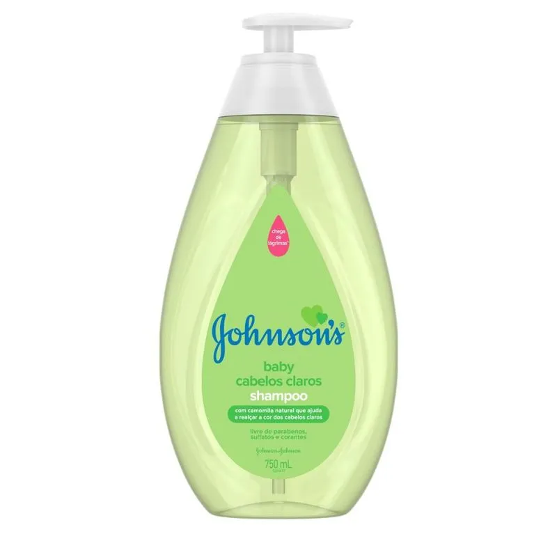 Shampoo Johnson's Baby Cabelos Claros 750ml