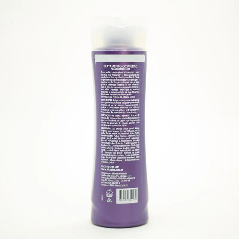Shampoo Matizador Nick Vick Alta Performance 250ml