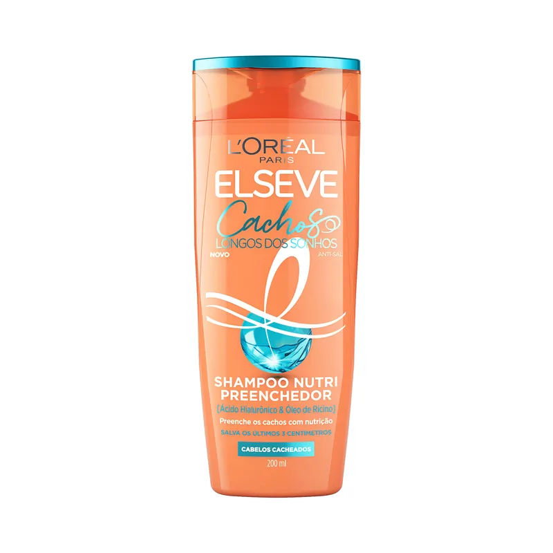 Shampoo Elseve Cachos Longos dos Sonhos Nutri Preenchedor 200ml