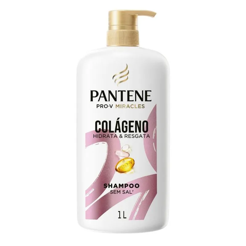 Shampoo Pantene Colágeno - 1L