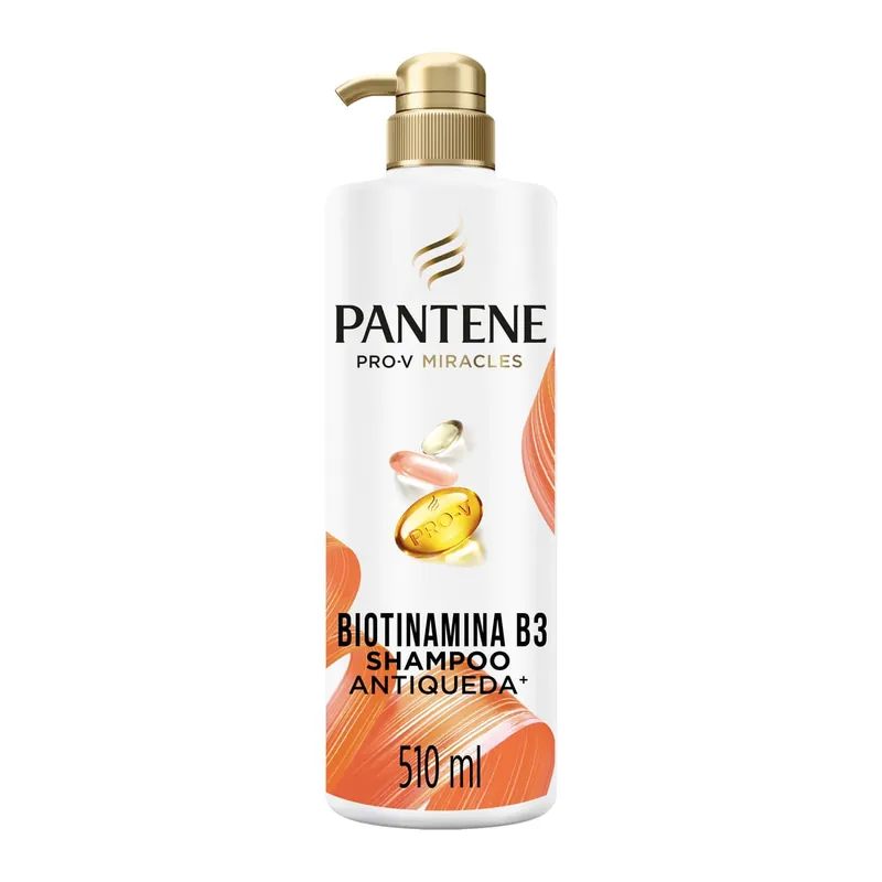 Shampoo Pantene Pro-V Miracles Biotinamina B3 Antiquebra & Nutrição 510ml
