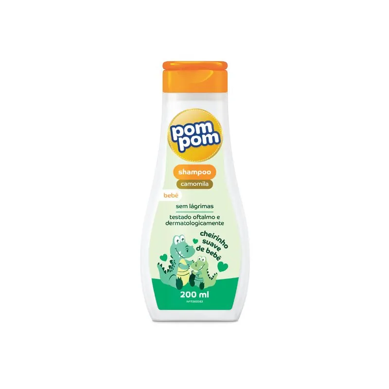 Shampoo Infantil Pom Pom Camomila 200ml
