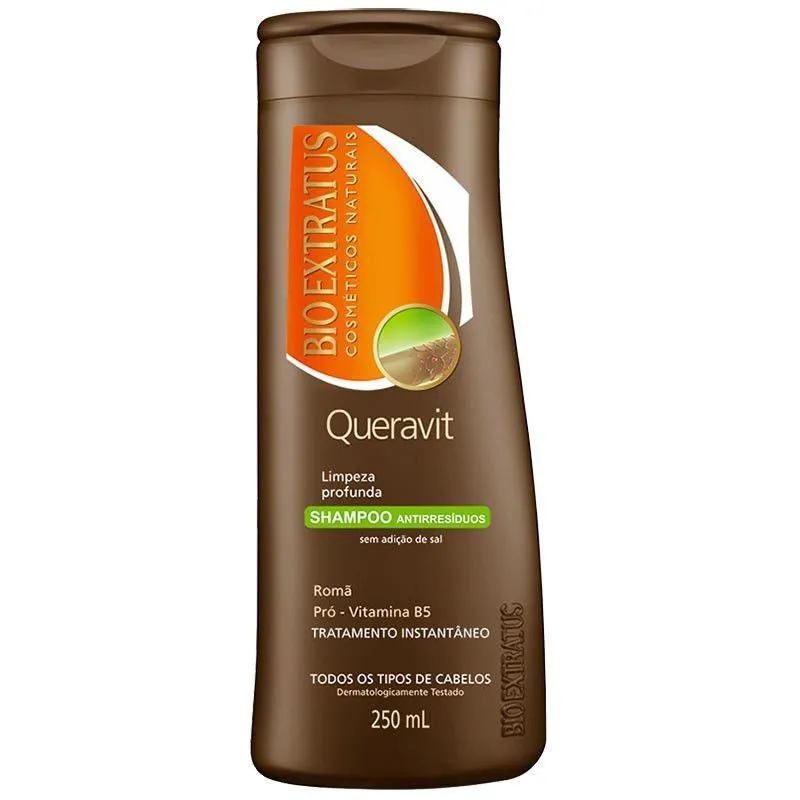 Shampoo Queravit Antirresíduos 250ml - Bio Extratus