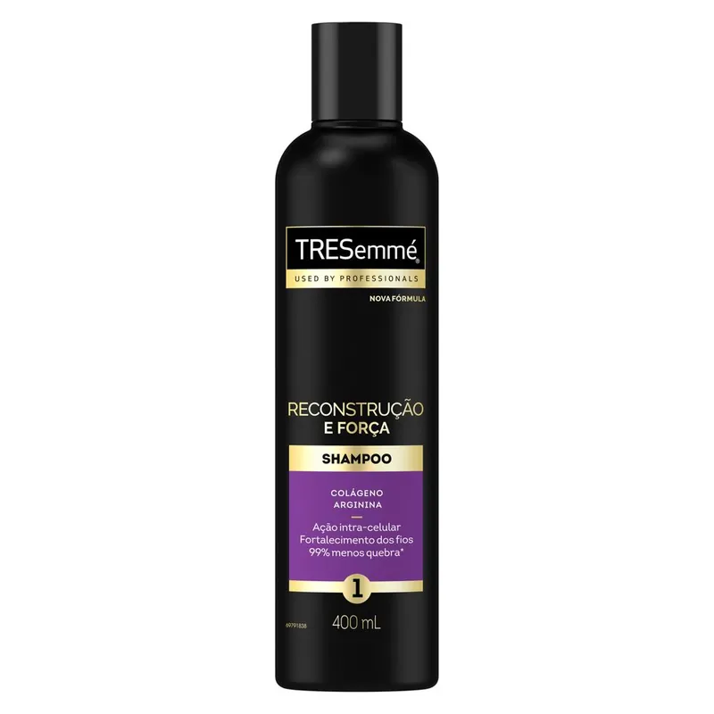 Shampoo TRESemmé Reconstrução e Força Colágeno e Arginina 400ml