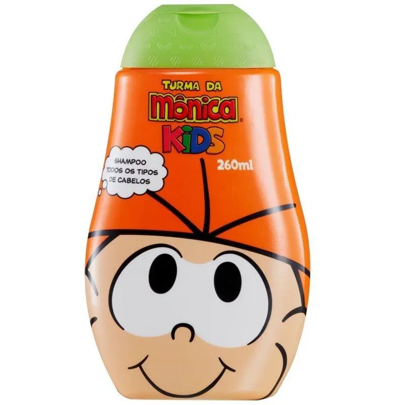 Shampoo Turma da Mônica 260ml - Para Todos os Tipos de Cabelo