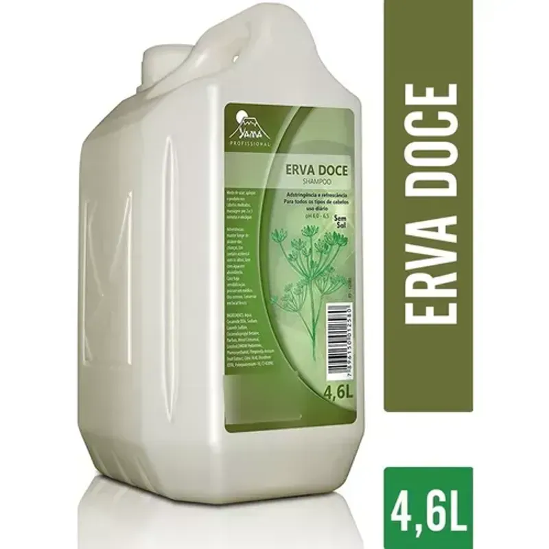 Shampoo Yamá - Erva Doce 4,6l