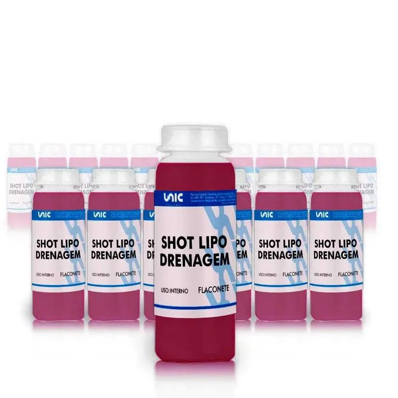 Shot Lipo Drenagem 20 Flaconetes