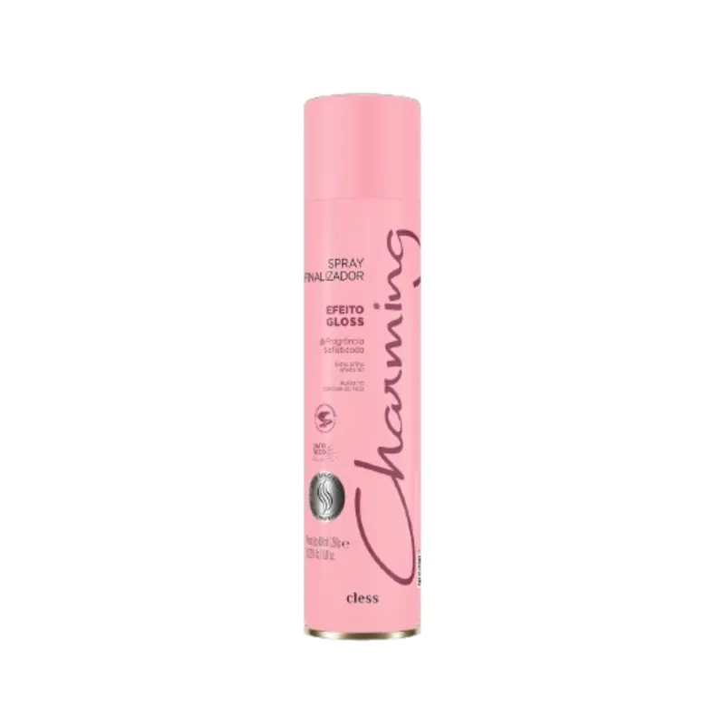 Spray Finalizador Charming Brilho Intenso Efeito Gloss 400ml