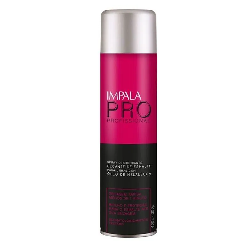 Spray Secante de Esmalte Impala Melaleuca 400ml