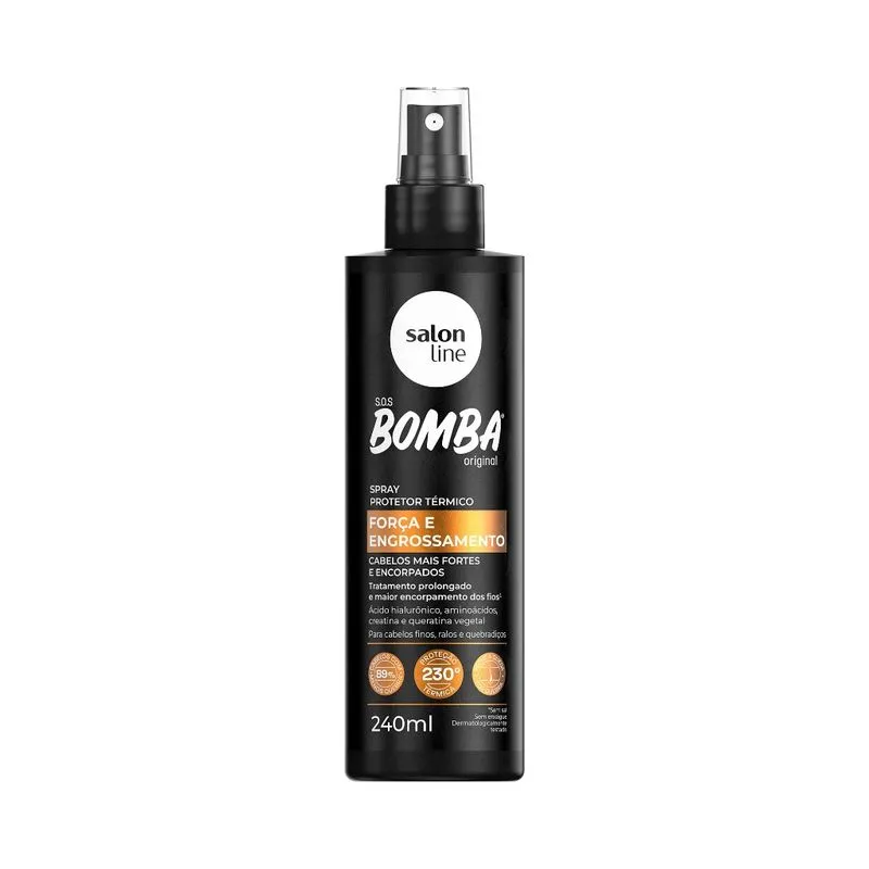 Spray SOS Bomba Força e Engrossamento 240ml