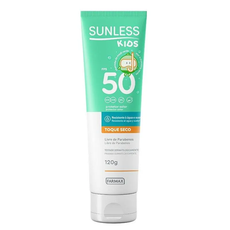 Sunless Protetor Solar FPS 50 Kids - 120g