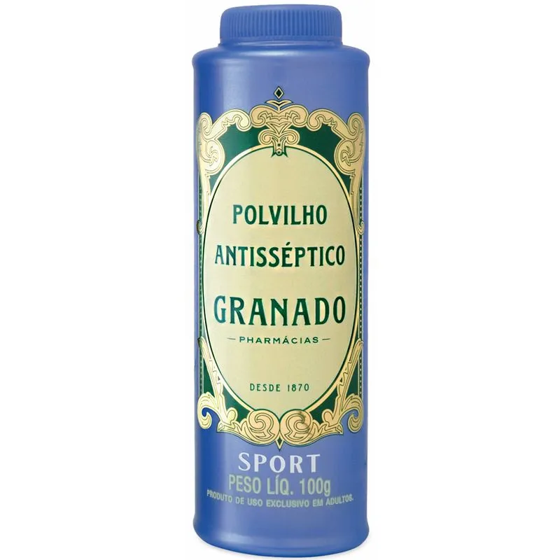 Talco Polvilho Granado Antisséptico Sport 100g