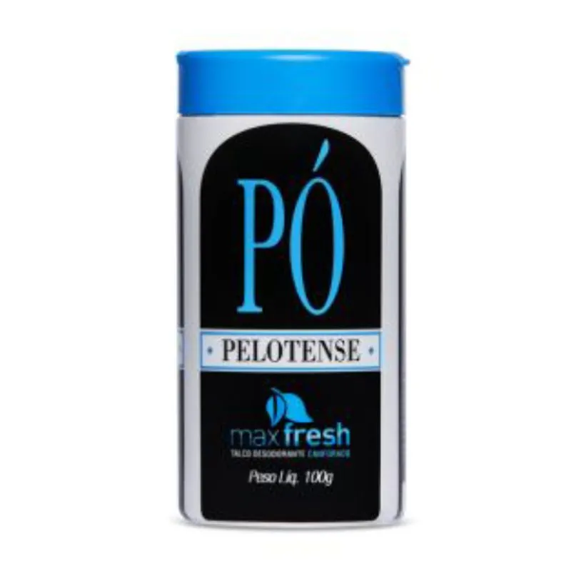Talco Pó Pelotense Canforado 100g